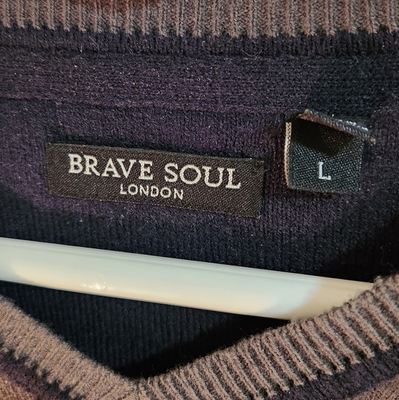Brave Soul London Sweater - Picture 2 of 5